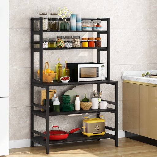 Industrial Kitchen Baker's Rack, 5-Tier Kitchen Utility Storage Shelf Tribesigns