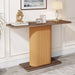 Modern Console Table, 42.5" Entryway Table Wood Foyer Table Tribesigns