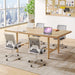 Modern Executive Desk, 63" Conference Meeting Table for 4–6 People Tribesigns