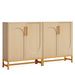 Modern Sideboard Buffet Storage Cabinet with Adjustable Shelves Tribesigns