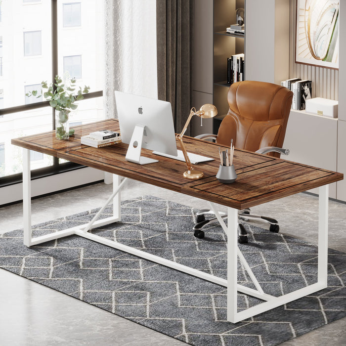 Tribesigns 6FT Conference Table, 70.9’’ Modern Large Executive Computer Desk Tribesigns