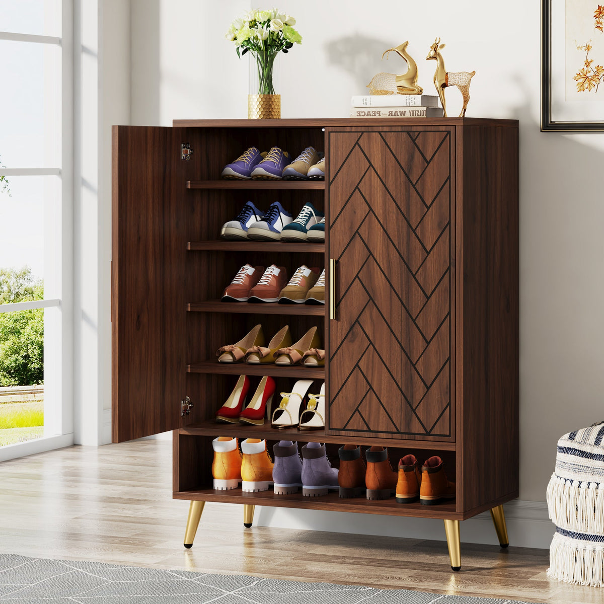 Stream Line Shoe Rack Cabinet Racks 14 Kitchen Shelving Ideas To Streamline Your Space
